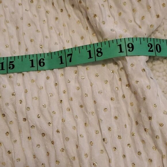 JESSICA MICHELLE white with gold dots woma… - Picture 5 of 6